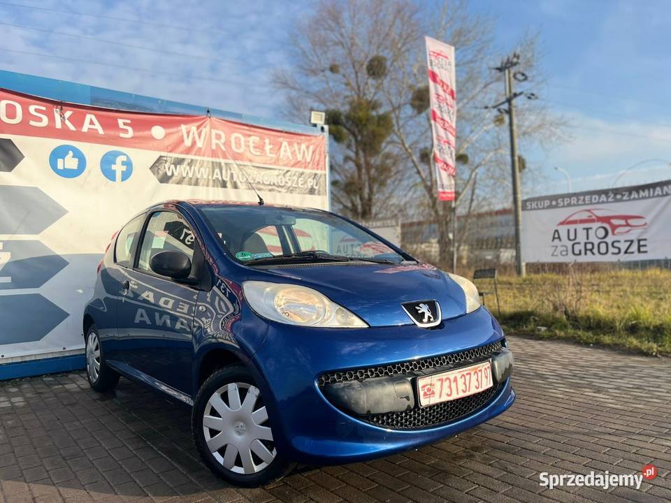 Peugeot 107 10 Benz 2006 Wspomaganie Dl Wrocław