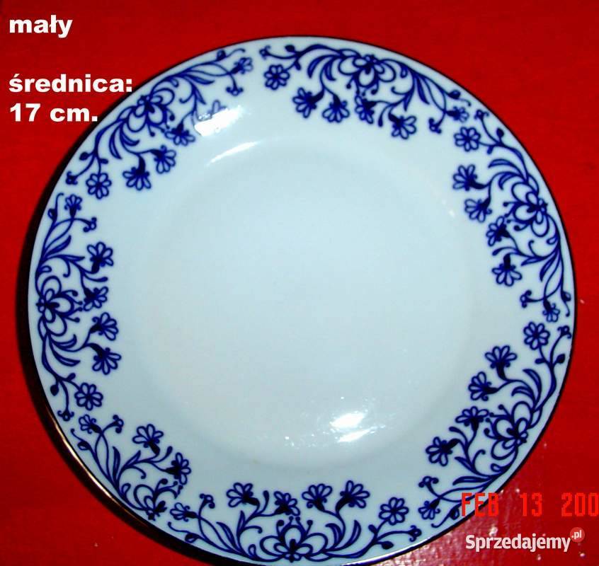 Piękny komplet porcelanowy na 12 osób lubelskie Lublin