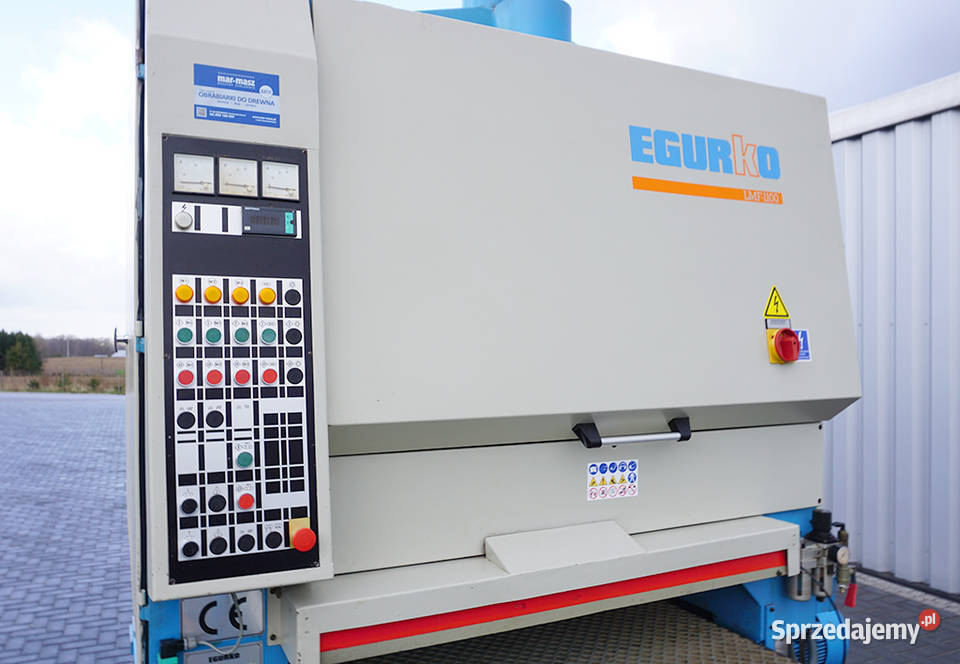 Szlifierka szerokotaśmowa Egurko LMF 1100 Produkcja Sierakowice