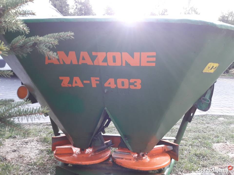 Amazone F403 Rozsiewacze nawozów Zadroże