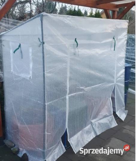 Mini szklarnia namiot pionowa ogrodowa na balkon Szklarnie Gdańsk