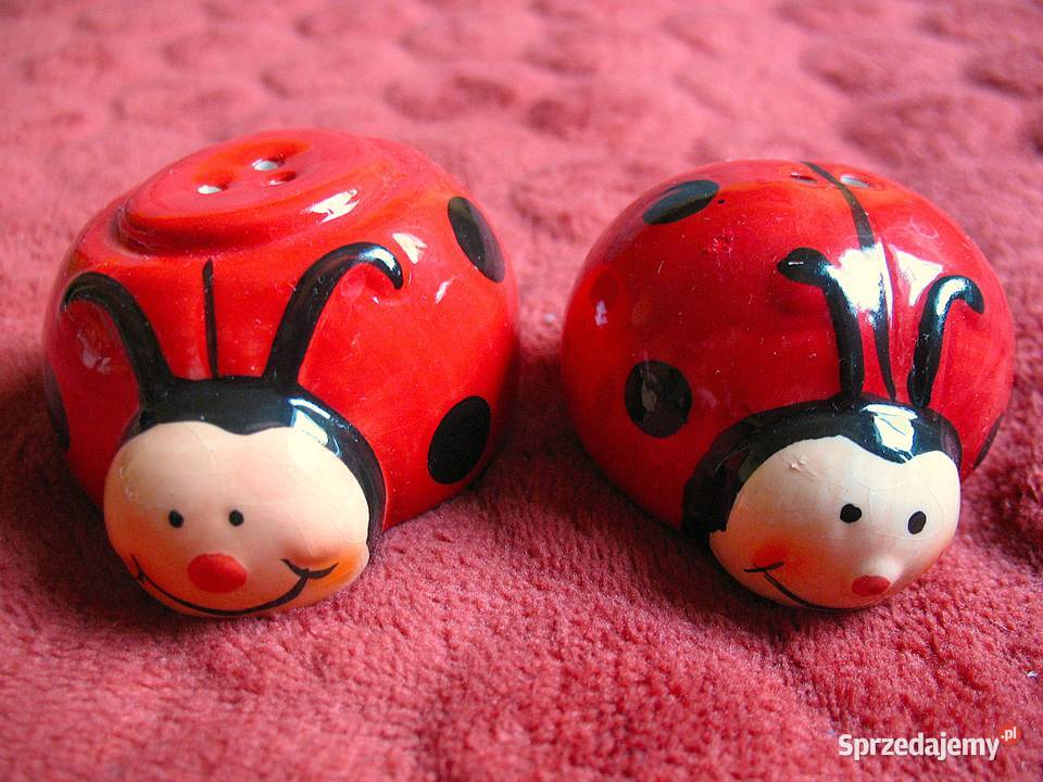 Sól i pieprz Ceramika Biedronki 9 i 7 Rzadki Siedlce