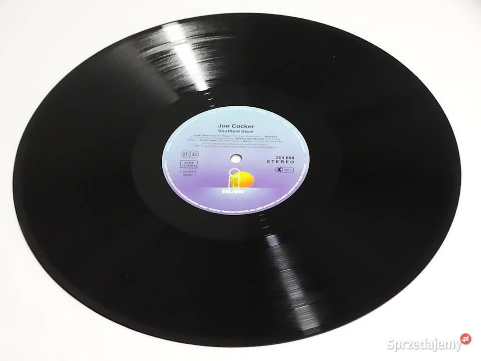 Joe Cocker Sheffield Steel 1982 1 płyta