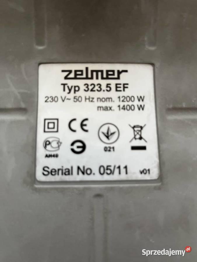 Odkurzacz Zelmer Elf 3235 EF plus zapas workow AGD Lublin sprzedam