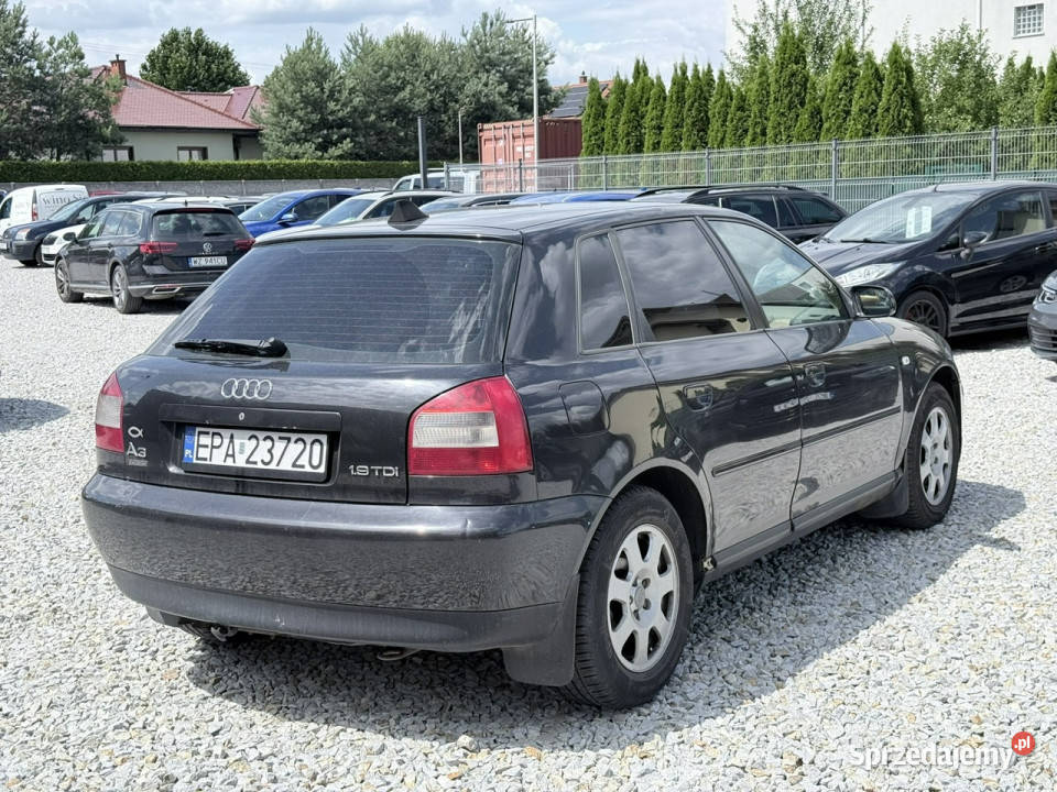 Audi A3 Sportback 19 TDI 100 2003r tempomat Wrocław