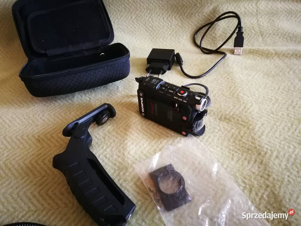 Kamera 4K Olympus Stylus Tough TGTracker Karta Szczecin