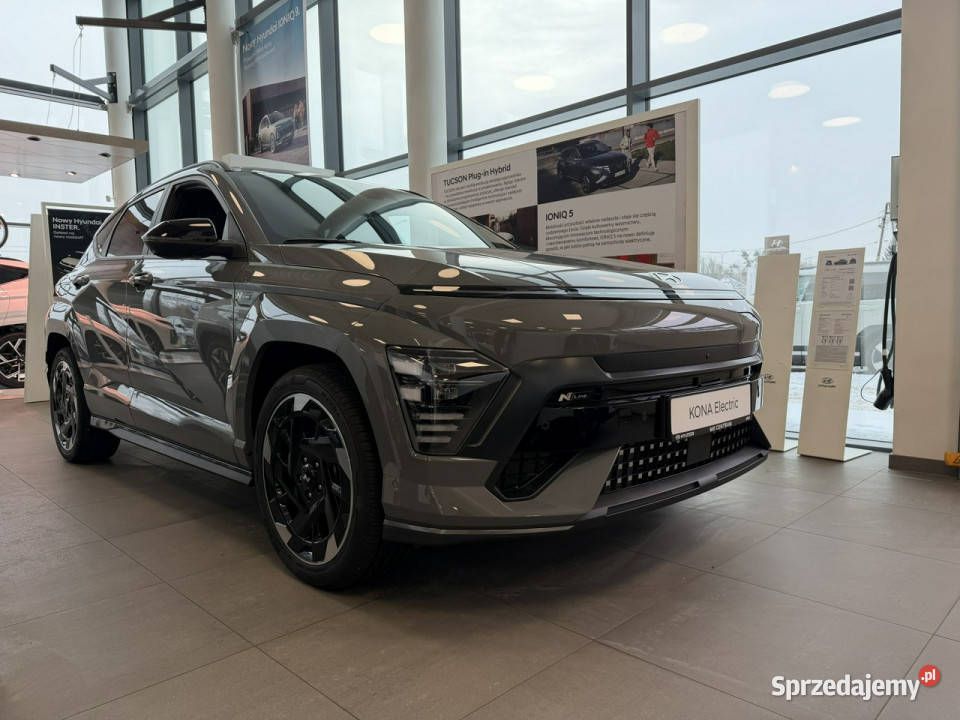 Hyundai Kona Bateria 65 kWh 204 MY26 Nline pompa aluminiowe felgi Kona łódzkie Piotrków Trybunalski