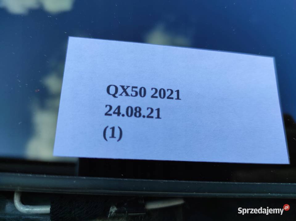 DACH INFINITI QX50 osobowe Nowy Tomyśl sprzedam
