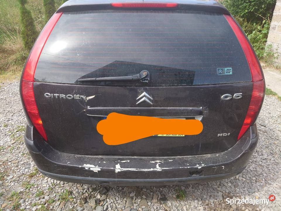 Citroen C5 kombi 16 HDI autoalarm Wieliczka sprzedam