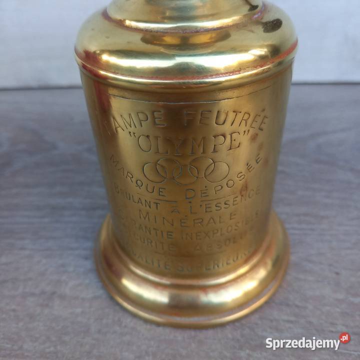 Francuska lampa naftowa Pigeon miniaturowa Warszawa