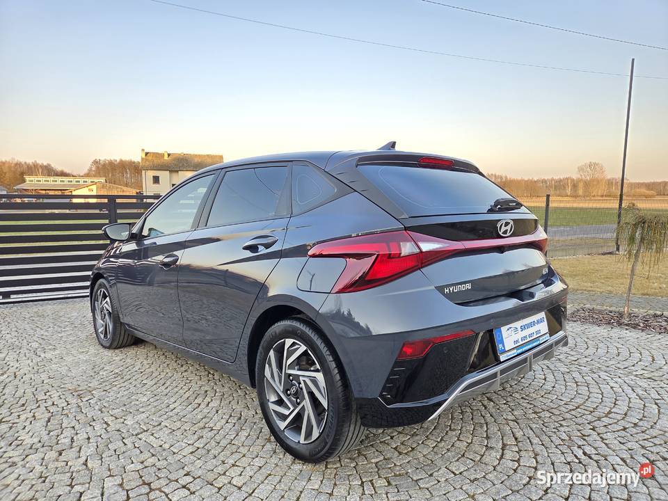 HYUNDAI I20 LIFT MODERN SalonPL 1WŁ 2024 10T 100 lakier metallic i20 łódzkie Sieradz