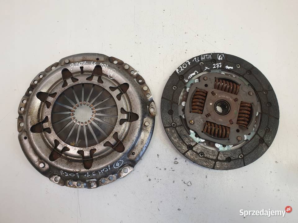 Peugeot 206 16 HDI SPRZĘGŁO TARCZA DOCISK Chełm