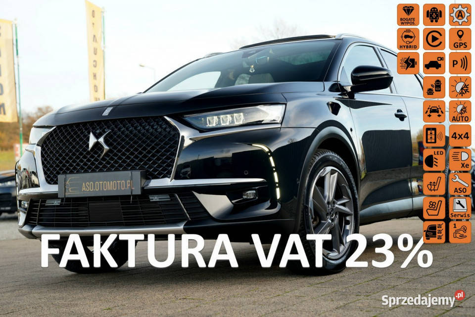 DS Automobiles DS 7 Crossback JASNA SKÓRA masaze Rok produkcji 2022 Otmuchów