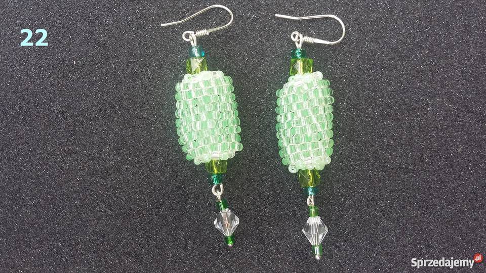 Biżuteria własnoręcznie robiona Kolczyki Opole