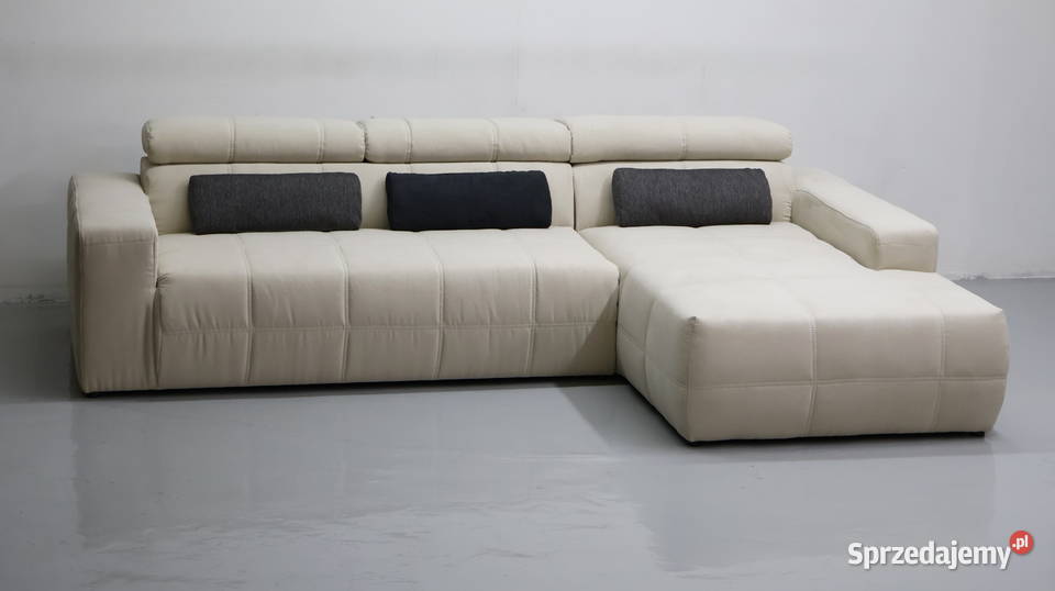 TCB DESIGN narożnik regulowane zagłówki sofa Poznań