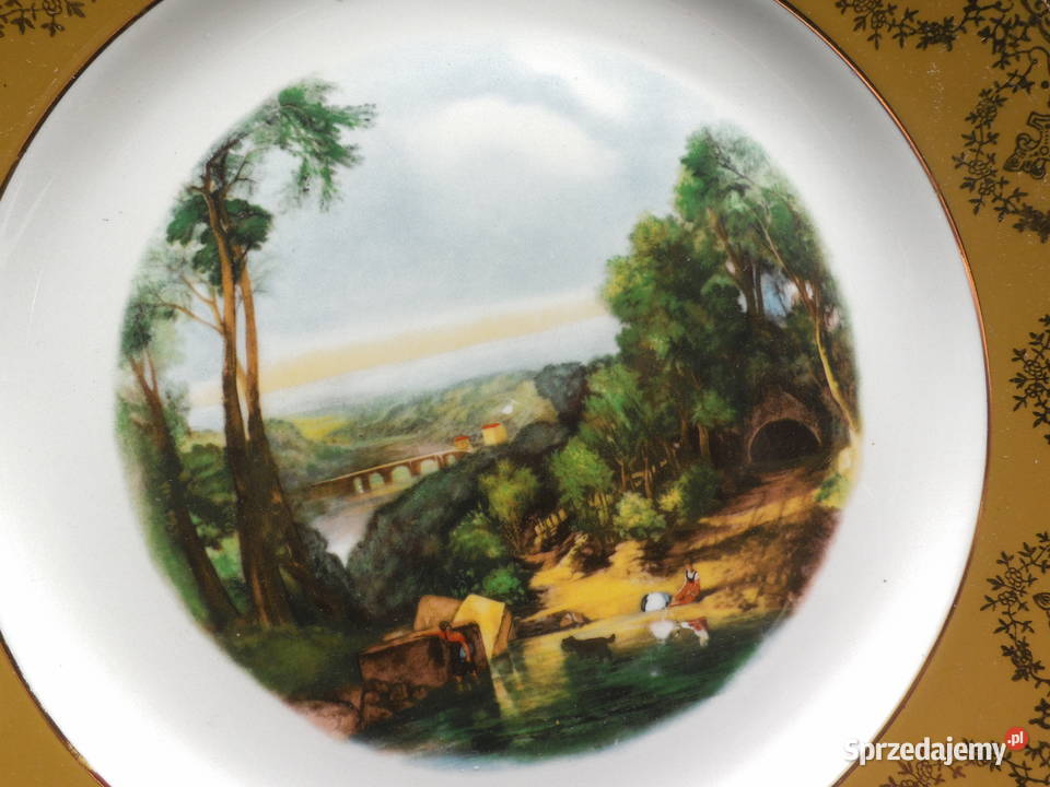 Zabytkowy talerz ścienny z kolekcji Country Raszków sprzedam
