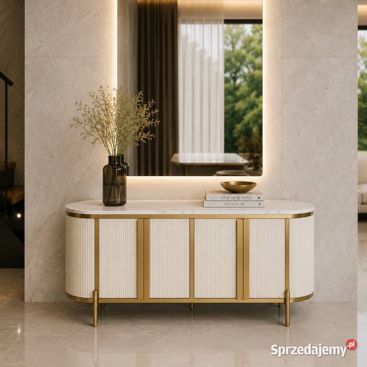 Komoda złota kremowa Omega Glamour Premium małopolskie Golkowice sprzedam