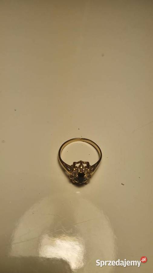 Złoty pierścionek złote Gdańsk