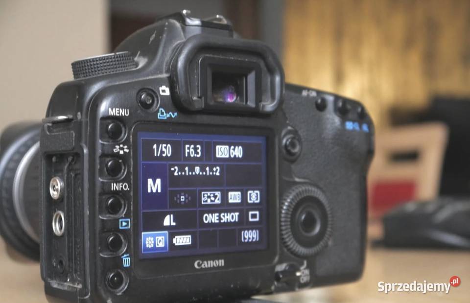 Canon 5D Mark II Lustrzanka Profesjonalna Pełna Kolonia Obory