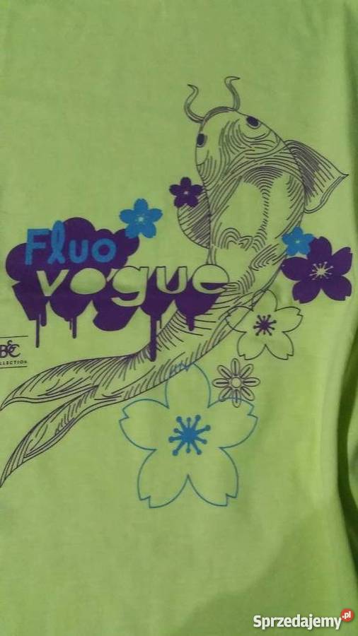 koszulka bluzeczka top tshirt limonkowa Kielce