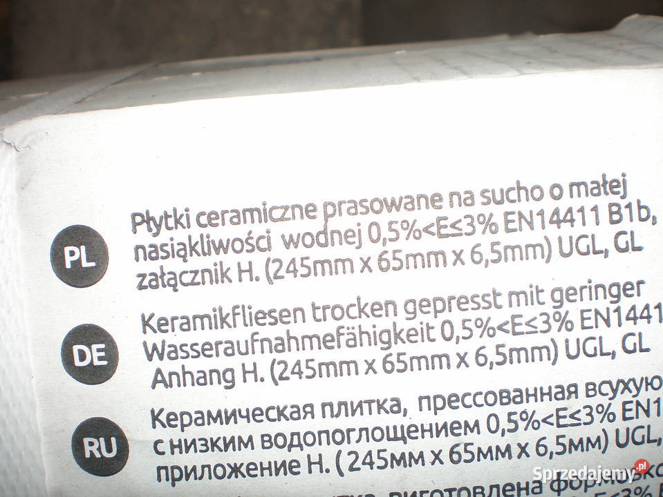 Sprzedaję mrozoodporny klinkier w kolorze Nowy Żmigród