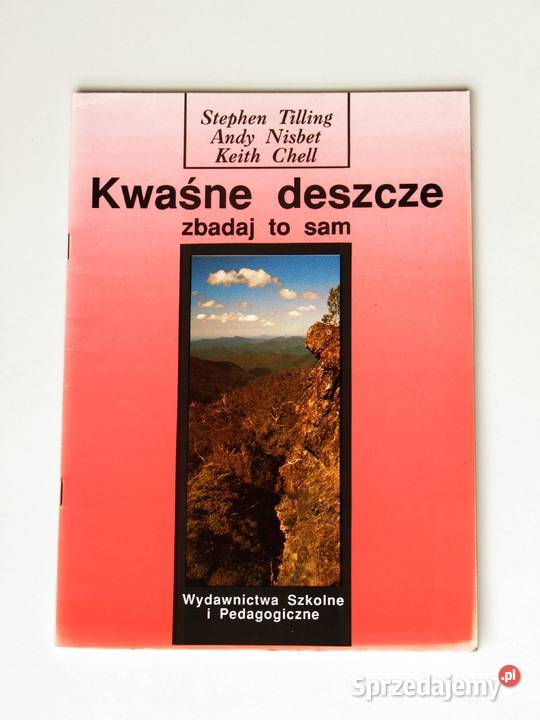 Kwaśne deszcze zbadaj to sam STiling A Nisbet K Kraków sprzedam
