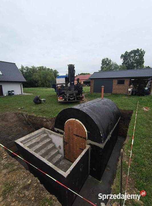 Piwnice schrony bunkry zbiorniki betonowe