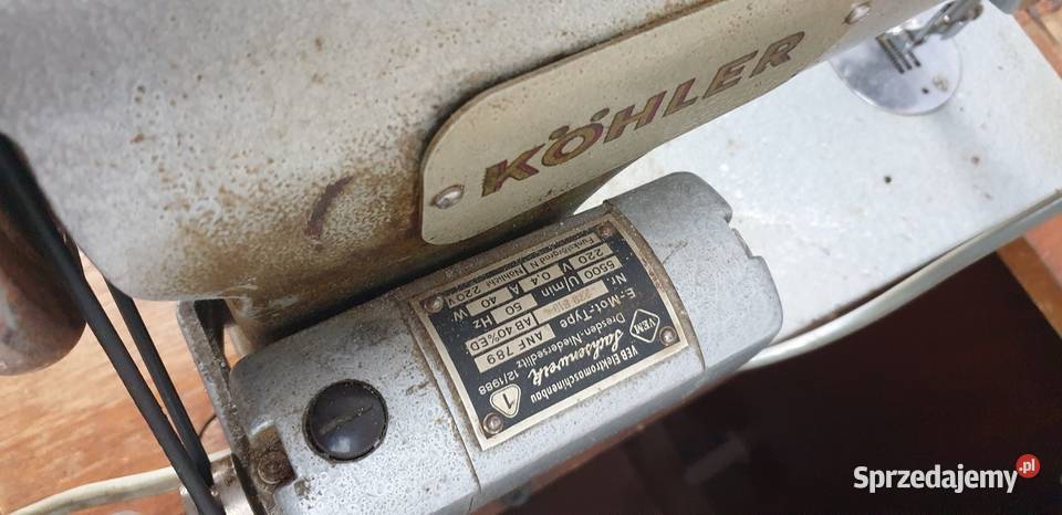 Szafka maszyny do szycia z mechanizmem pedałowym warmińsko-mazurskie