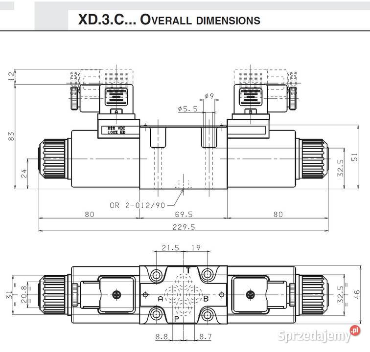 Rozdzielacz proporcjonalny Brevini Aron XD3