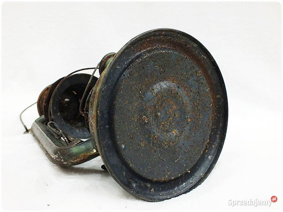 Duża Stara Lampa Naftowa Oświetlenie Retro Żary