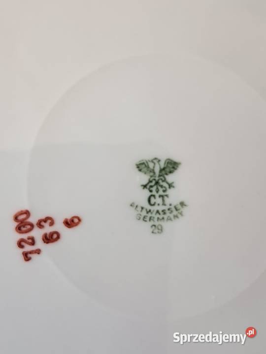 Patera z uchwytami Carl Tielsch Skwierzyna