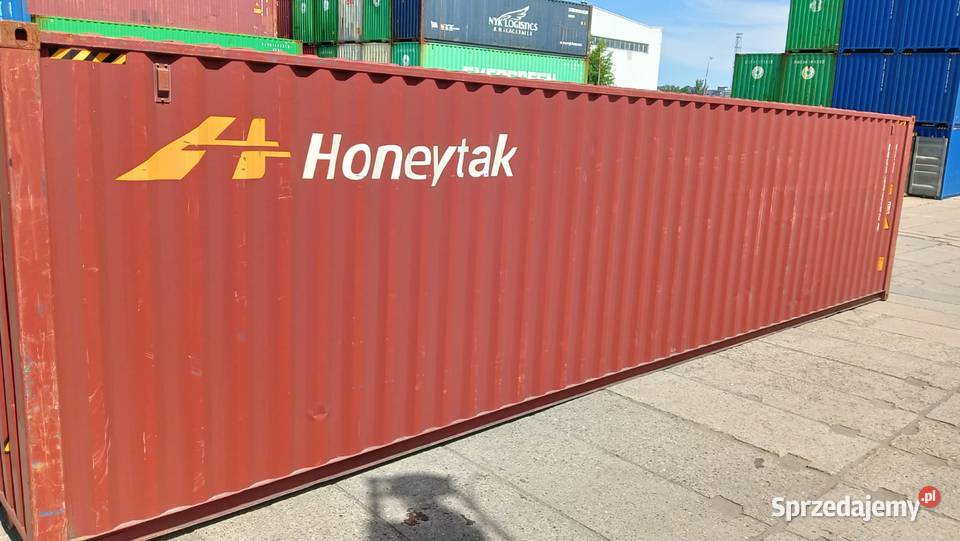 Kontener morski 40 HC IICL 12 metrowy POLKONT Lublin