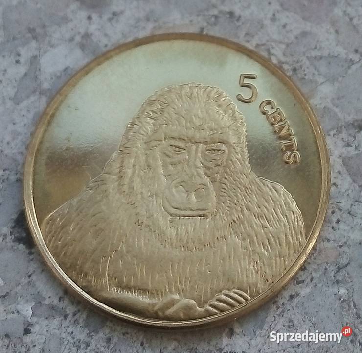 KIRIBATI 5 CENTS 2003 r MAŁPA Legionowo