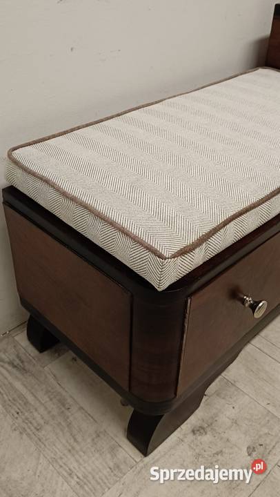 stara szafka na buty drewniana siedzisko pufa do Na buty Radomsko