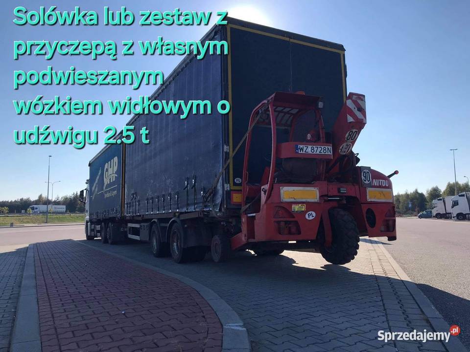 Transport HDS niskopodwoziowe ponadgabarytowy Warszawa