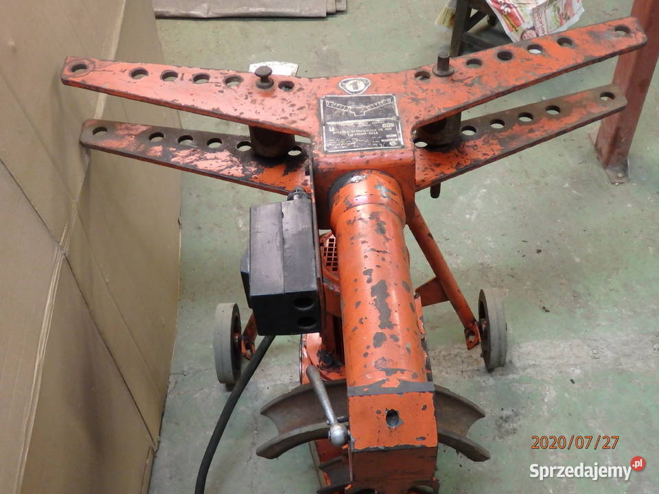 Giętarka zaginarka hydrauliczna do rur Kraków