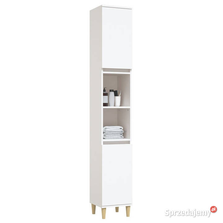Szafka łazienkowa biała 30x30x190 materiał sprzedam