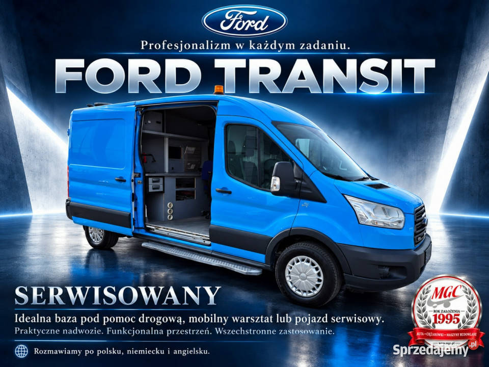 Ford Transit Ford Transit 22 TDCi L3H2 SERWISOWY pełny VAT Łaziska Górne