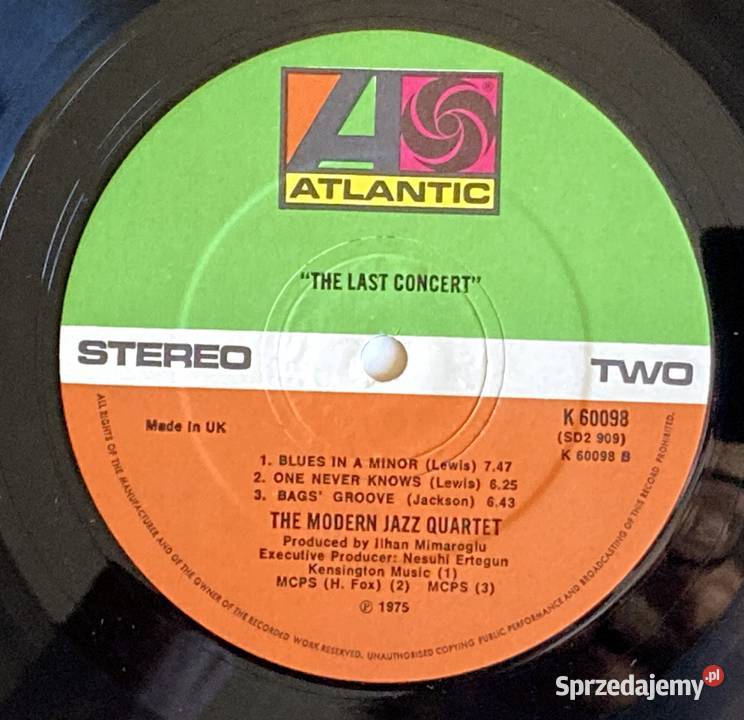 The Modern Jazz Quartet The Last Concert jazz Szczecin