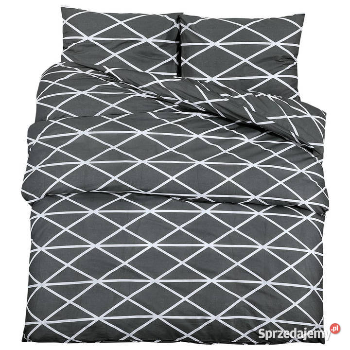 Zestaw pościeli szary 200x200 bawełna WM136050 Warszawa
