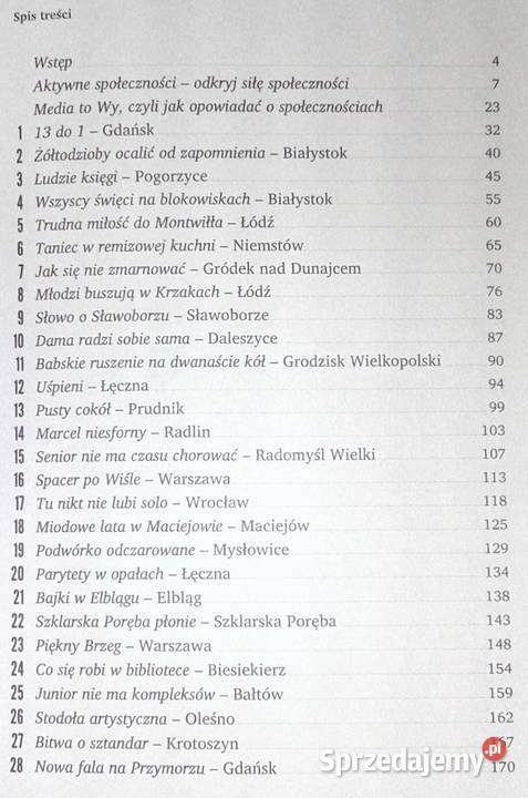 Aktywne społeczności Zmiana społeczna Katalog Chełm sprzedam