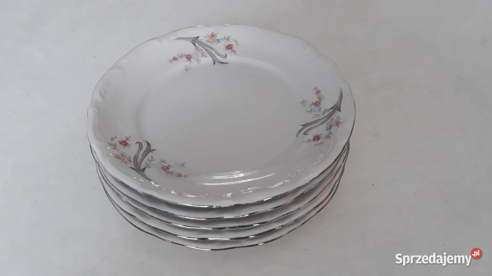 Serwis obiadowy Wawel NOWE Talerzyki deserowe 5 AGD drobne