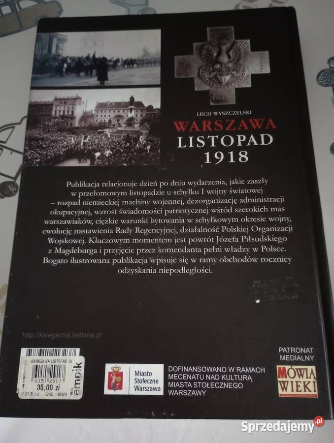 Warszawa Listopad 1918 Lech Wyszczelski Szczecin