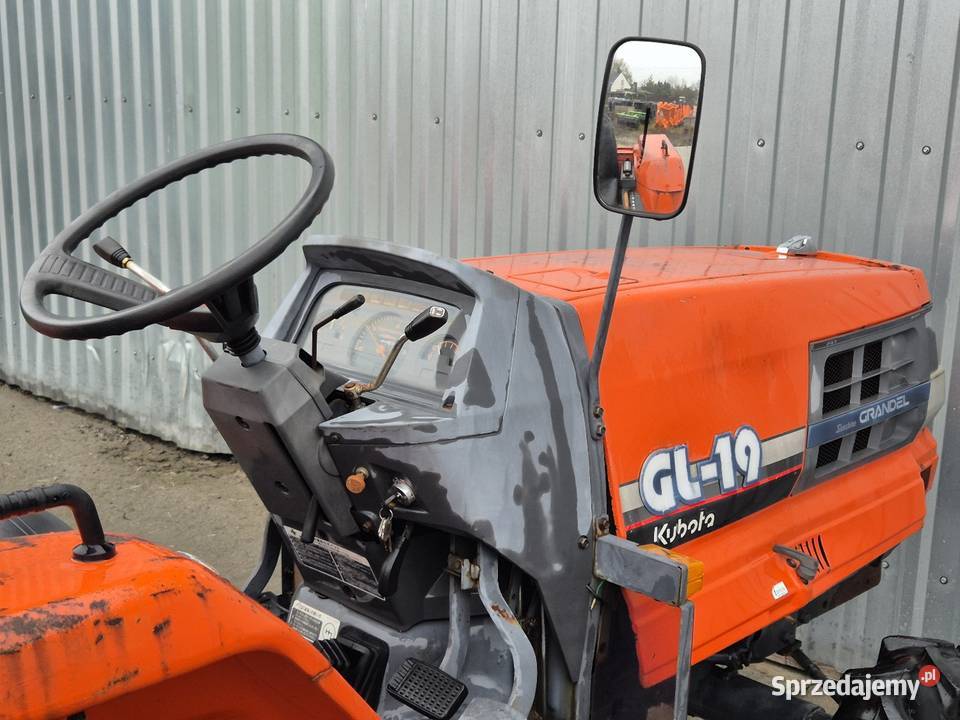 Traktorek KUBOTA GL19D 19 44 Wspomaganie Małuszyn