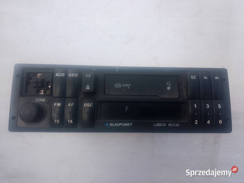 BLAUPUNKT LUBECK RCC45 RADIO warmińsko-mazurskie