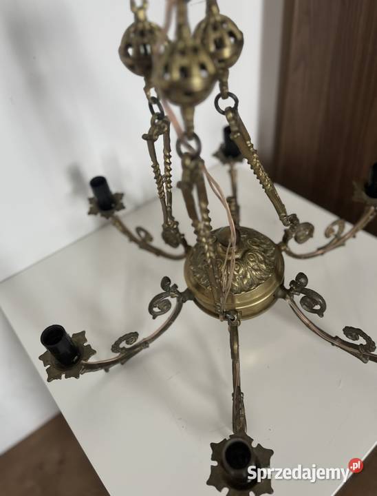 żyrandol Mosiężny mazowieckie Pruszków