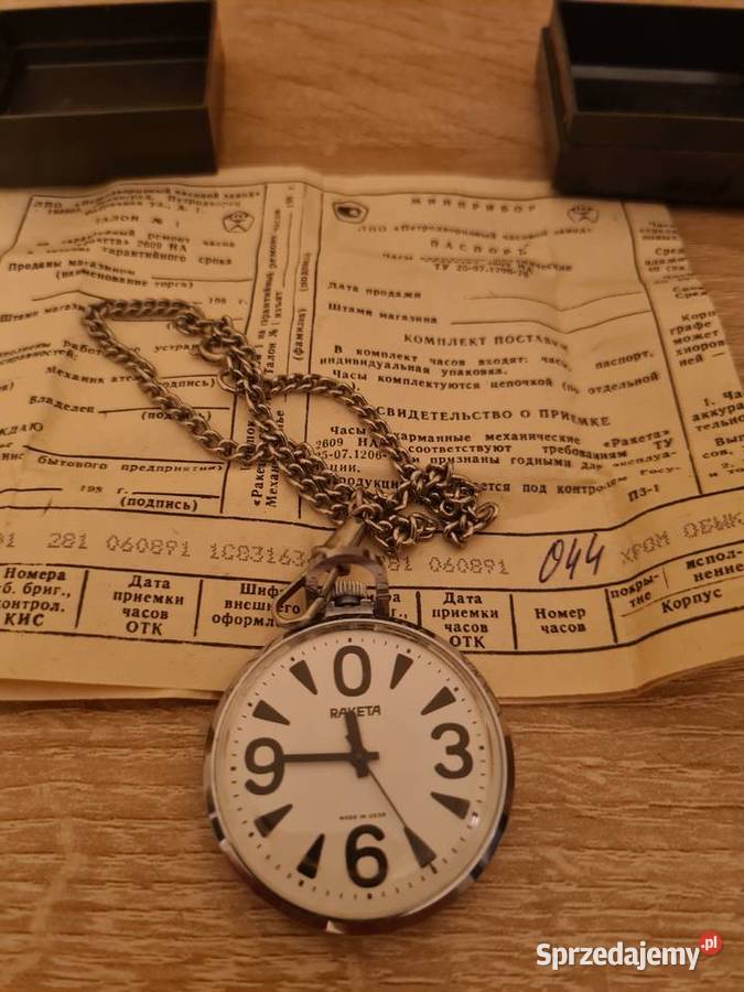 Raketa nowy kieszonkowe Wałbrzych