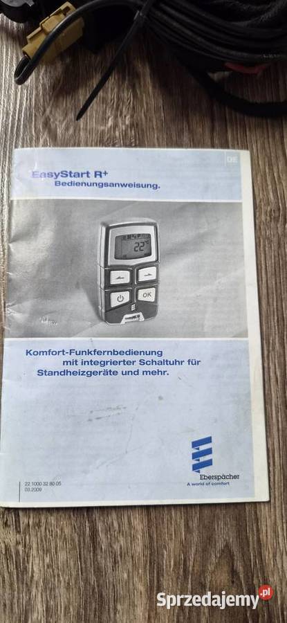 Pilot zdalnego sterowania webasto Eberspacher Kalisz