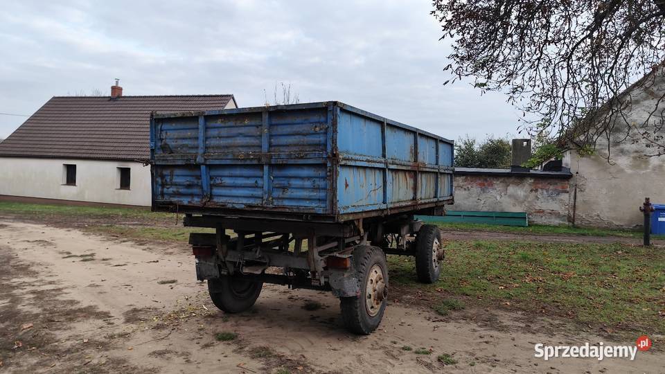 Przyczepa wywrotka nieuszkodzony Kotla