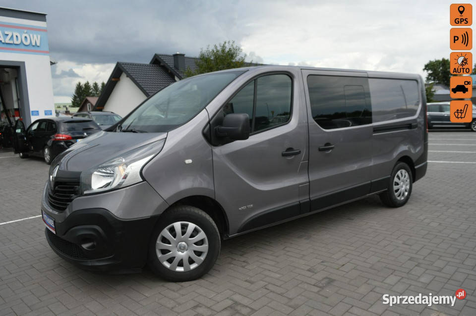 Renault Trafic 16 dCi LONG 2xBoczne drzwi 5osób diesel Hrubieszów
